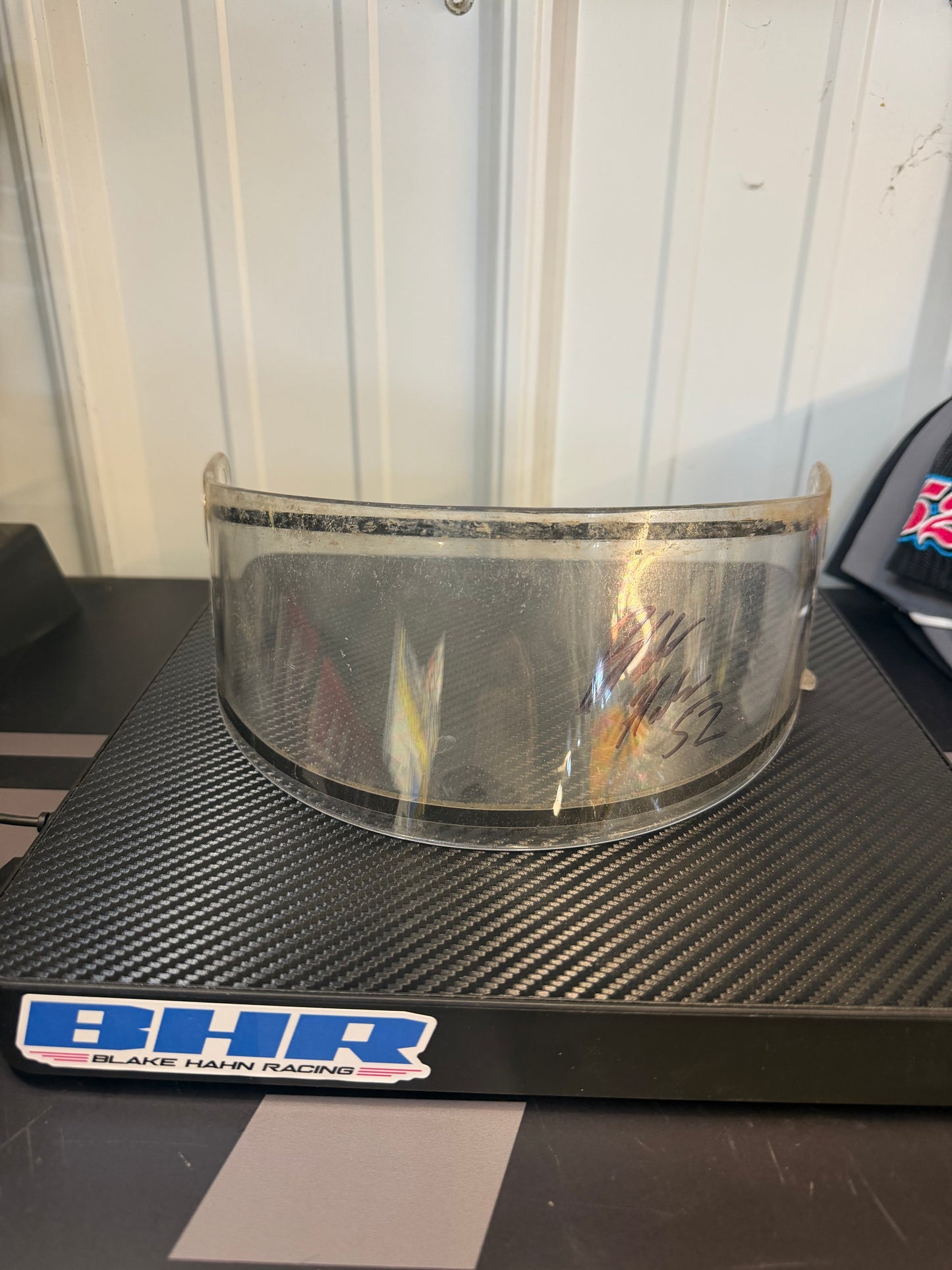 Race-worn Helmet Visor 4