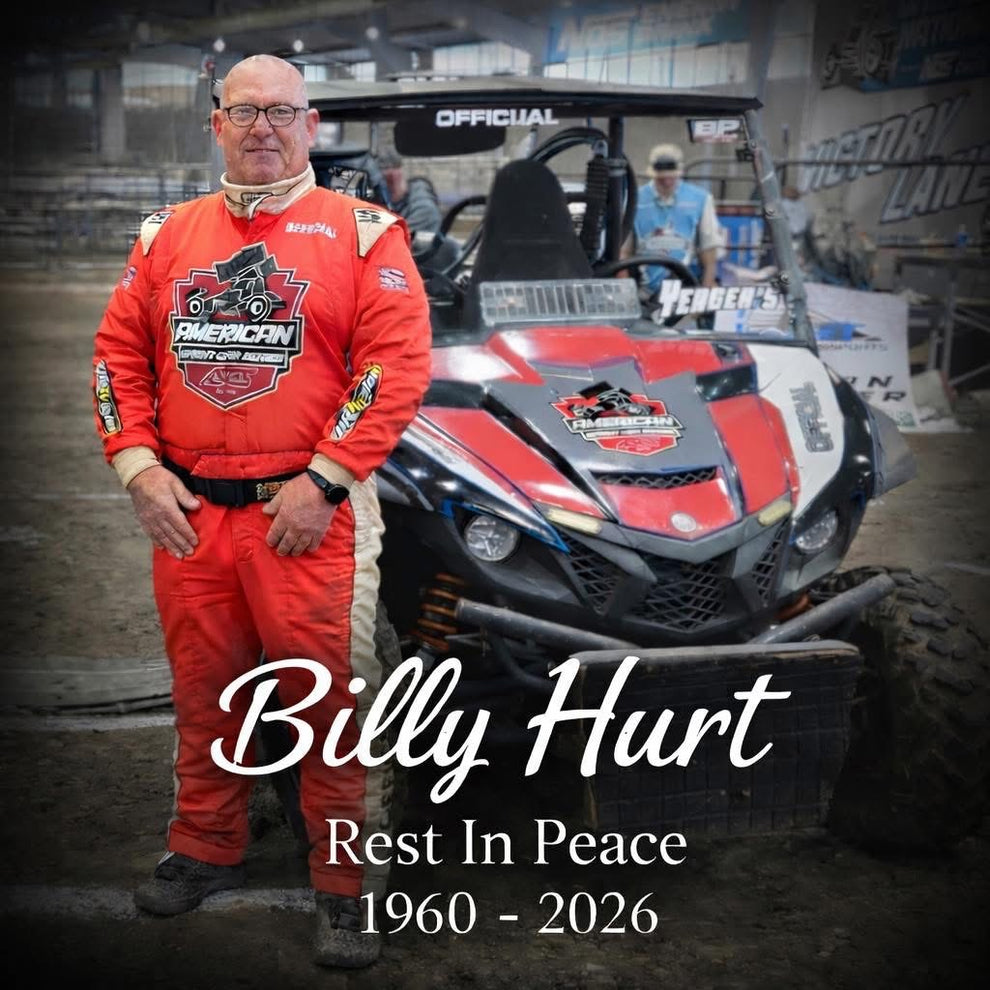 Billy Hurt Sticker – Blake Hahn Racing