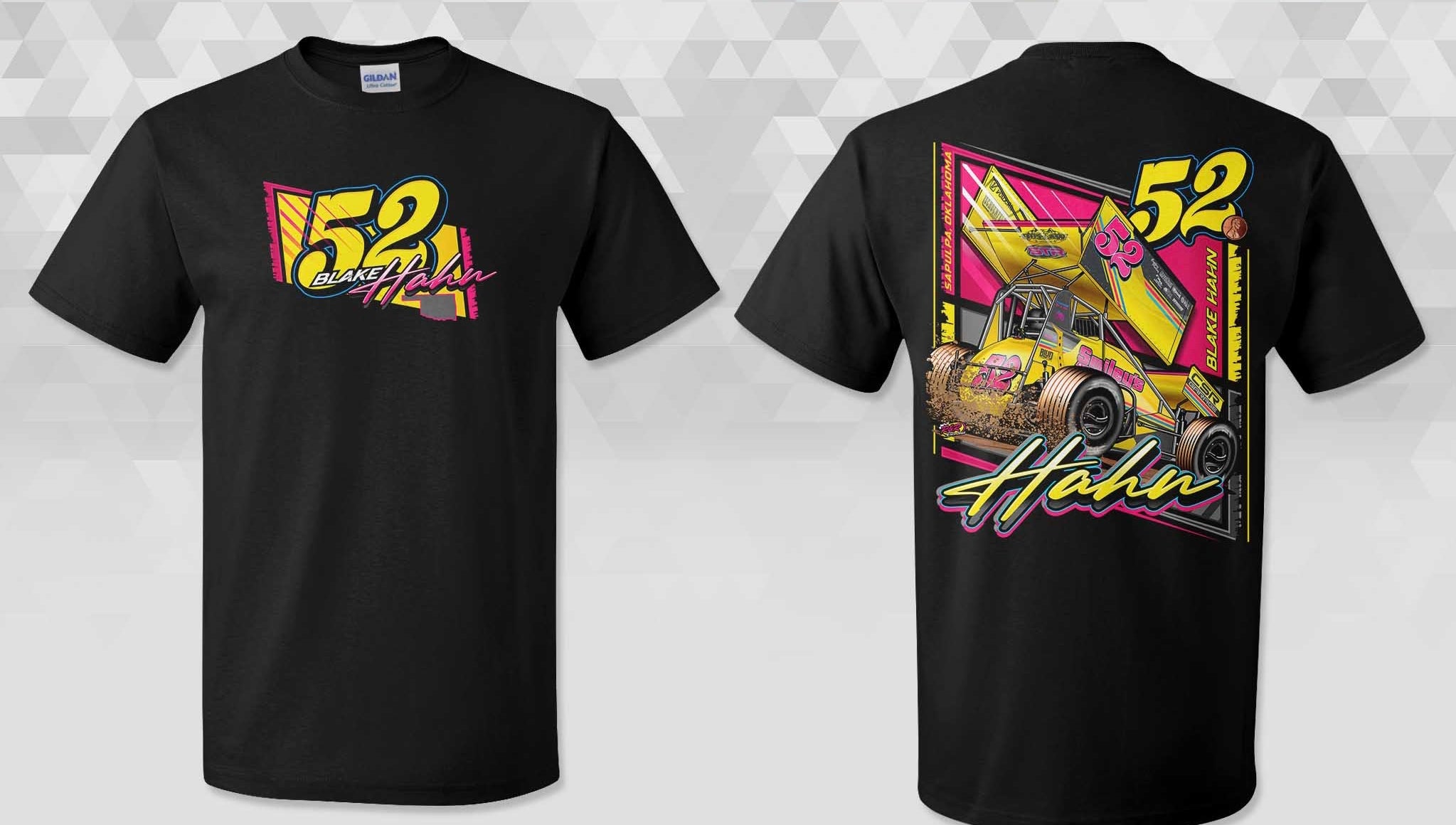 2025 Sprint Car T-shirt (Black) – Blake Hahn Racing